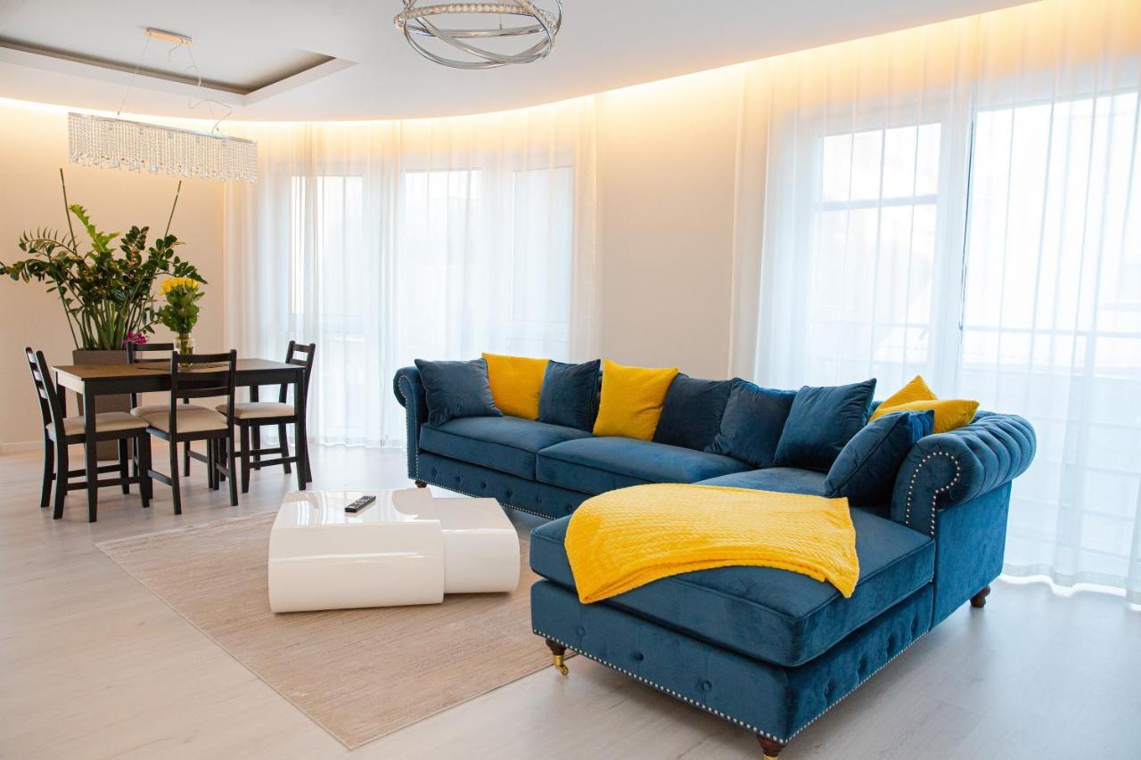 Апартаменты Luxurious Blue&yellow In Center Каунас